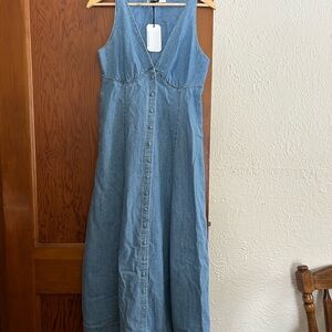 Cotton/ Hemp Light Blue Denim Jumper